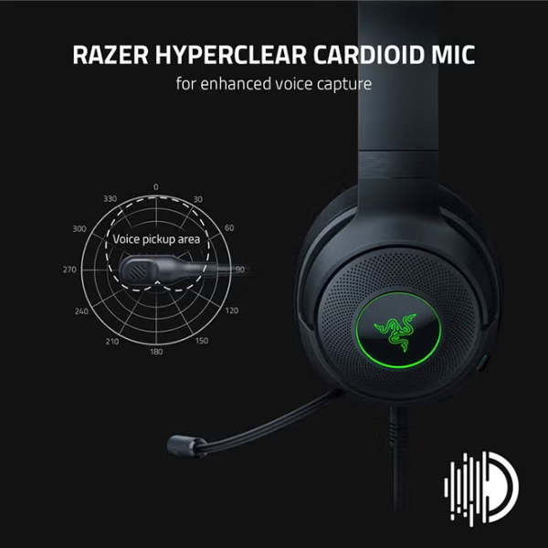 Razer Kraken V3 X Ultralight PC Gaming Headset - Dokkantech