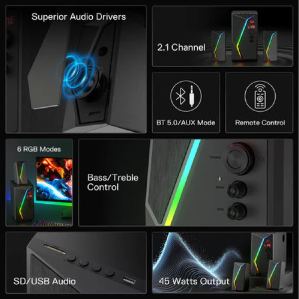 Redragon GS520 Pro – RGB lighting