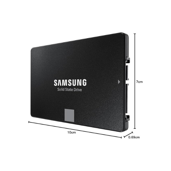 Samsung 870 EVO 500GB SATA III 2.5″ Internal SSD – Up to 560MB/s Read, 530MB/s Write-MZ-77E500BW - Dokkantech#