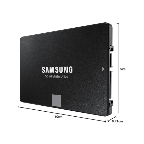 Samsung 870 EVO 1 TB SATA III 2.5″ Internal SSD – 560 MB/s Read • 530 MB/s Write-MZ-77E1T0BW - Dokkantech#