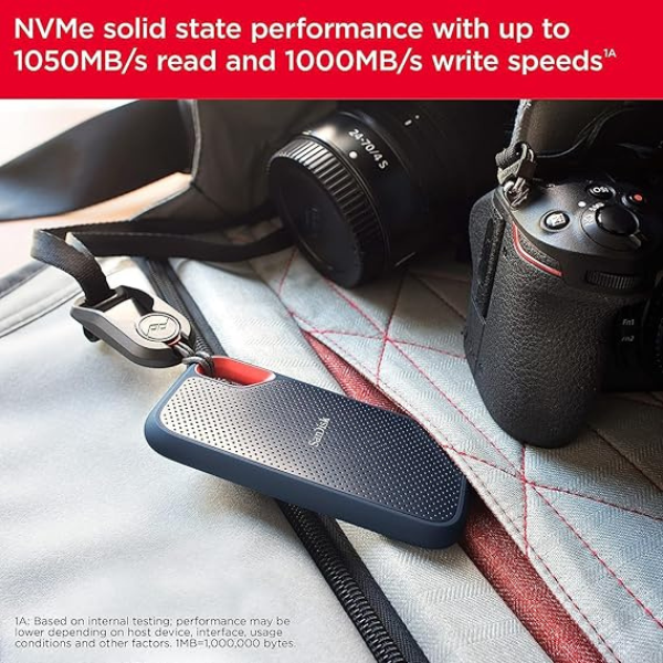 SanDisk Extreme 4TB portable SSD – USB-C connection