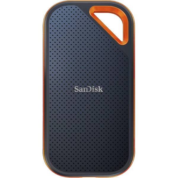 SanDisk Extreme Pro 1TB portable SSD NVMe 2000MB/s – front view