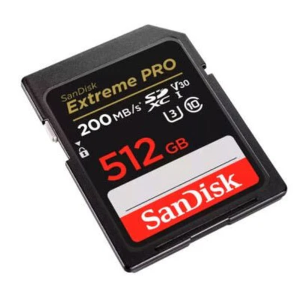 SanDisk Extreme PRO 512GB 200/140MB/s SD - DokanTech #