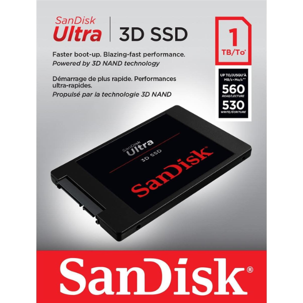 SanDisk Ultra 3D SATA III 2.5 Internal SSD - DokanTech #