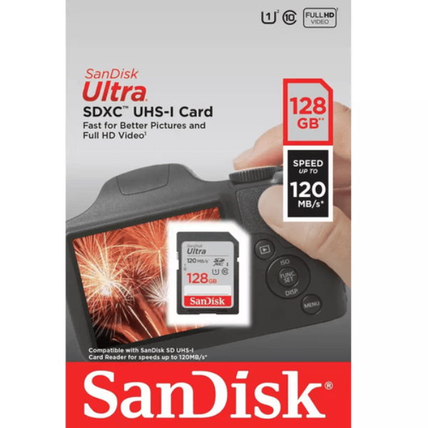 SanDisk Ultra SDXC Memory Card 120MB/s - DokanTech #