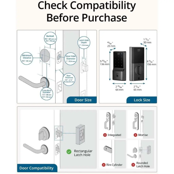 Eufy Smart Lock C210 – PIN code entry