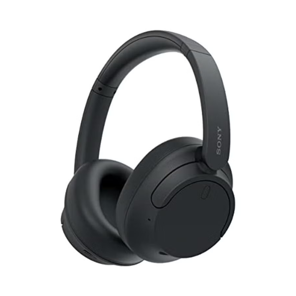 Sony WH-CH720N wireless noise cancelling headphones – front view black