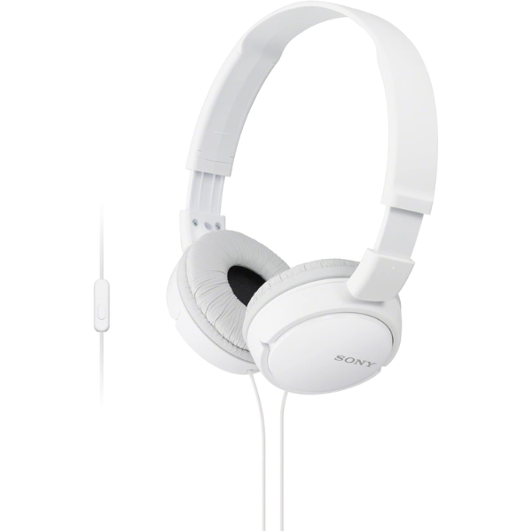Sony MDR-ZX110AP On-Ear Wired Headphone with Mic - Dokkantech