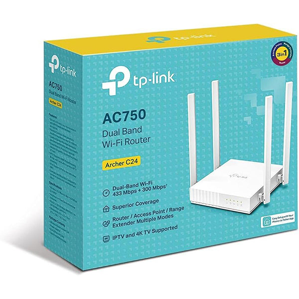 TP-Link Archer C24 router – in use lifestyle