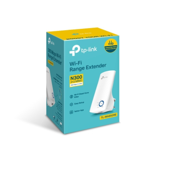 TP-Link TL-WA850RE V7.0 | Powerful 300Mbps Wi-Fi Range Extender- DokanTech #