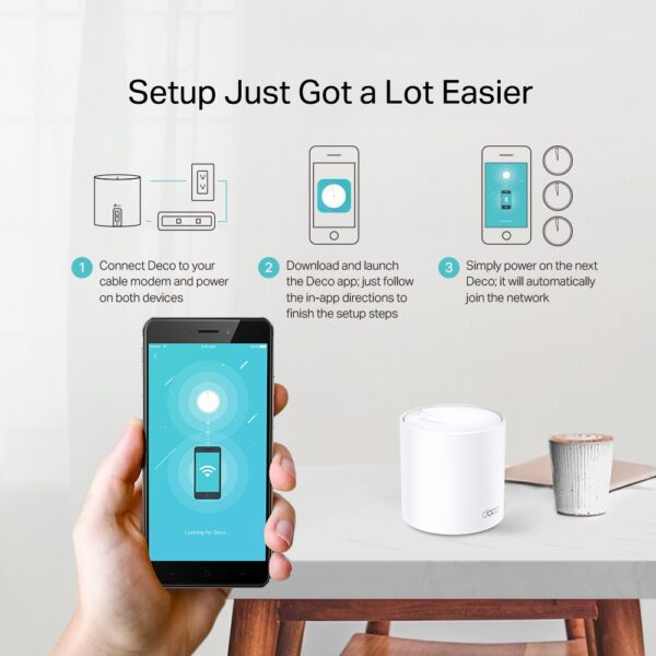 TP-Link Deco X20 – AX1800 WiFi 6 Mesh System for Whole Home Coverage (3-Pack)_ Dokkantech