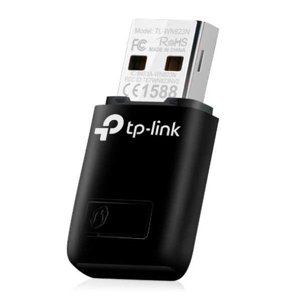 TP-Link Mini Wireless N USB Adapter Tl-WN823N 300MBPS - Dokkantech