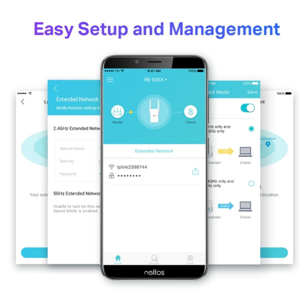 TP-Link RE505X AX1500 Wi-Fi 6 Range Extender with OneMesh_ Dokkantech