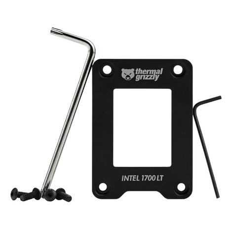 Thermal Grizzly Contact Frame LT for Intel LGA1700 CPUs – Improved Mounting- DokanTech #