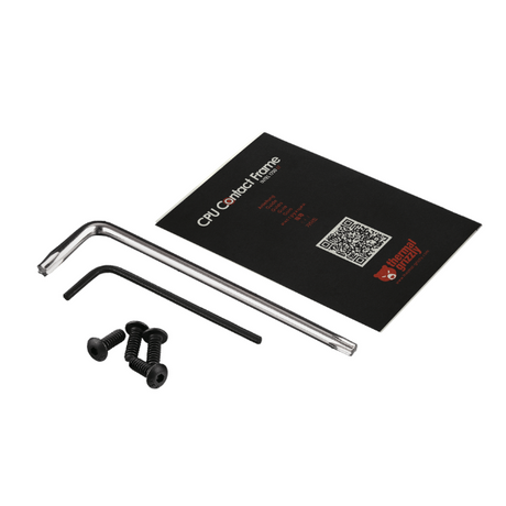 Thermal Grizzly Contact Frame LT for Intel LGA1700 CPUs – Improved Mounting- DokanTech #