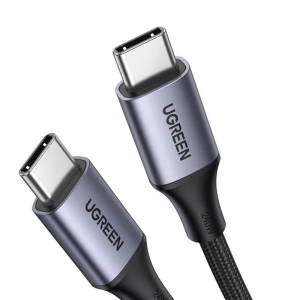 Ugreen US535 Cable USB -C to USB-C PD Fast 240w, 1m - Gray - DokanTech #