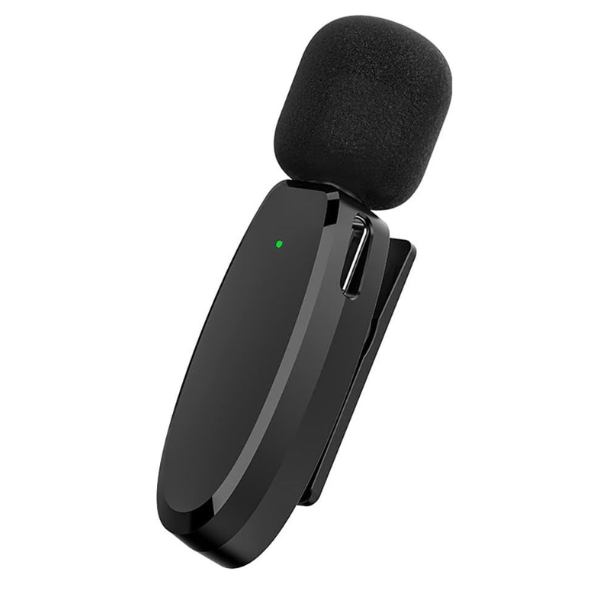 Ulanzi V6 3-in-1 Wireless Lavalier Microphone for iPhone, Android & Cameras#Dokkantech