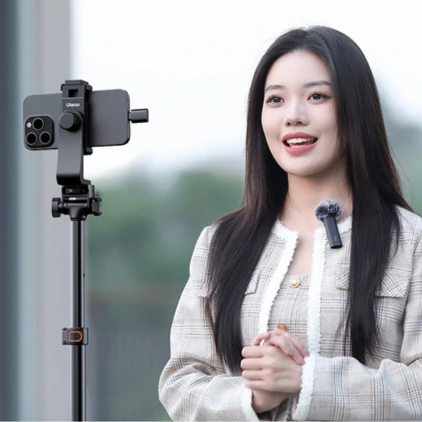 Ulanzi WM-10 Wireless Clip-on Microphone for Smartphone or Tablet-Lightning#Dokkantech