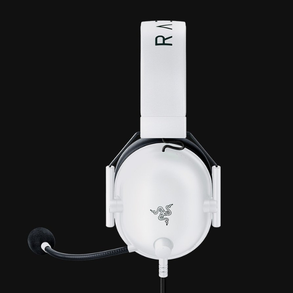 Razer BlackShark V2 X Wired Headset - Clear Sound & Noise Cancelling- Black and White