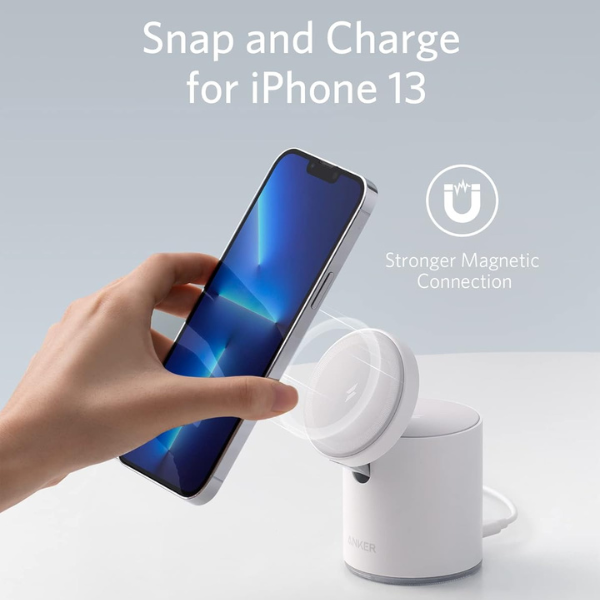 Anker 623 Magnetic Wireless Charger (MagGo) - DokanTech #