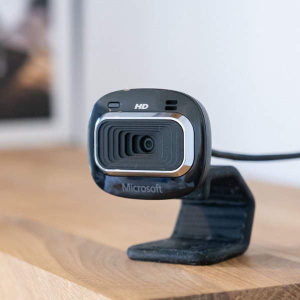 Microsoft Lifecam 720P HD3000 Webcam USB Connectivity, Black - DokanTech #
