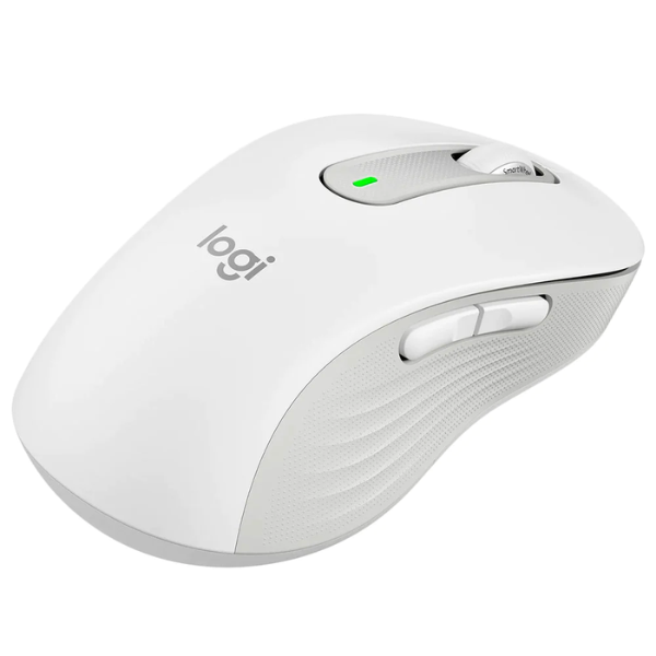 Logitech Signature M650 L Left Full Size Wireless Mouse - For Large Sized Hands, Multi-Device, Silent Clicks, Customizable Side Buttons, Bluetooth, for PC/Mac - DokanTech #