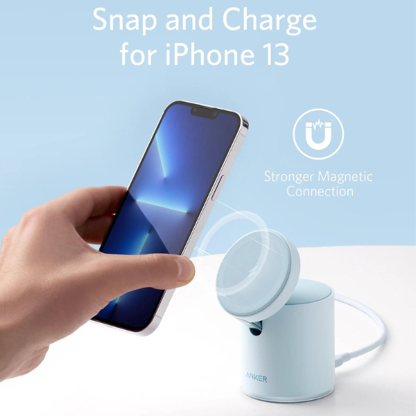 Anker 623 Magnetic Wireless Charger (MagGo) - DokanTech #