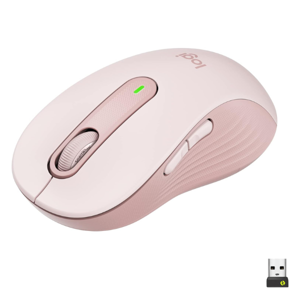 Logitech Signature M650 L Right Full Size Wireless Mouse - For Large Sized Hands, Multi-Device, Silent Clicks, Customizable Side Buttons, Bluetooth, for PC/Mac - DokanTech #