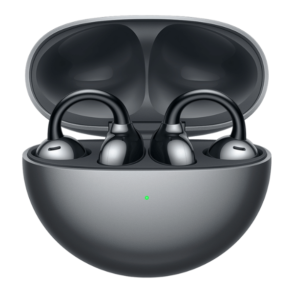 Huawei FreeClip open-fit wireless Bluetooth earphones – front view