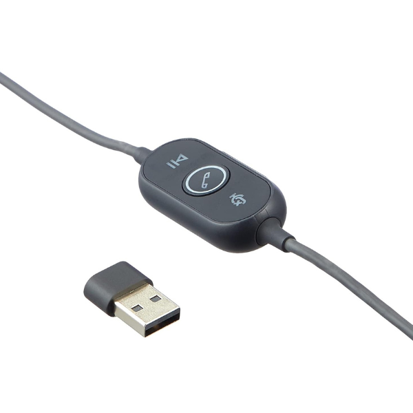 Logitech Zone Wired USB Headset advanced mic technology.(UC version) - DokanTech #