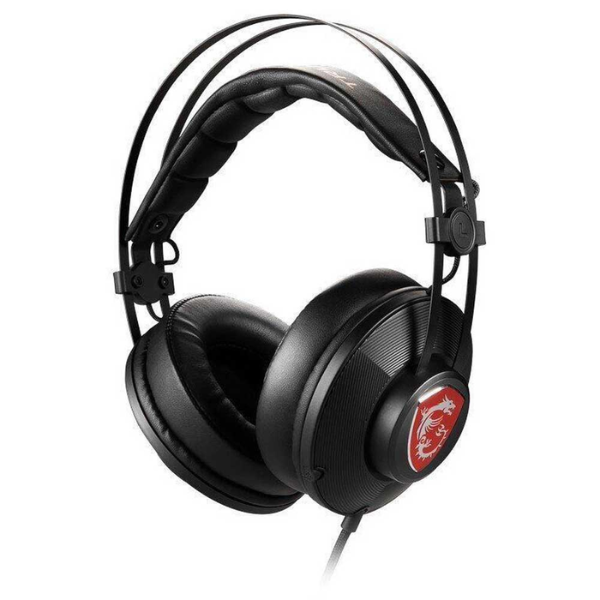 MSI Gaming Headset H991 wired over-ear – front view black