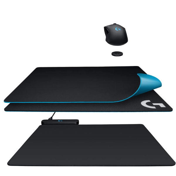 Logitech Powerplay mouse pad – cloth surface module