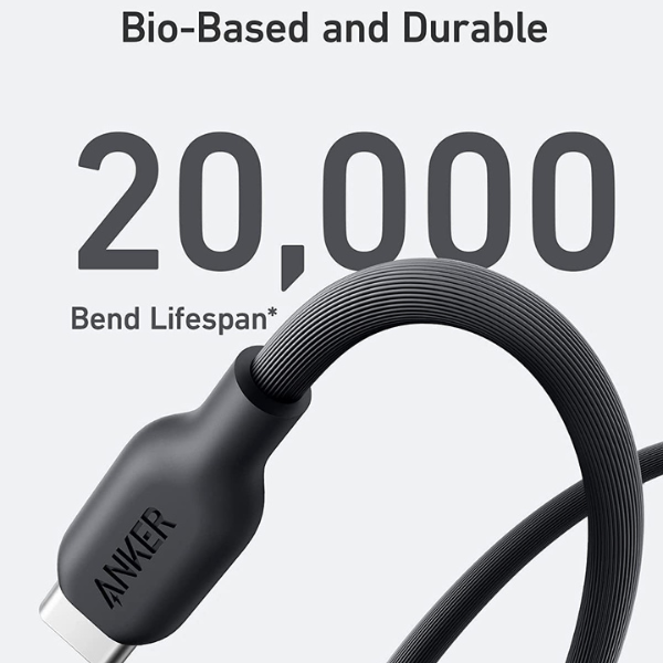 Anker 543 100W cable – charging laptop