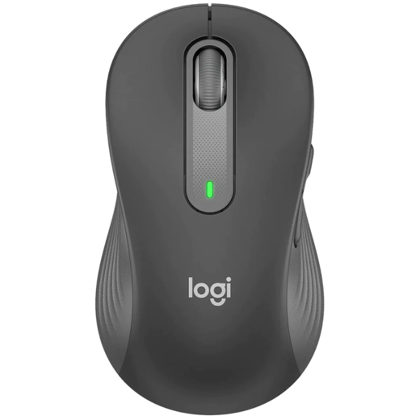 Logitech Signature M650 L Left Full Size Wireless Mouse - For Large Sized Hands, Multi-Device, Silent Clicks, Customizable Side Buttons, Bluetooth, for PC/Mac - DokanTech #