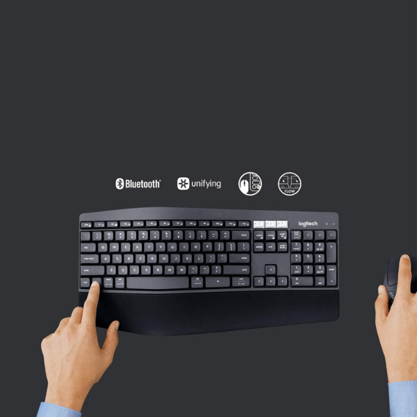 Logitech MK850 Multi-Device Wireless Keyboard and Mouse Combo - DokanTech #