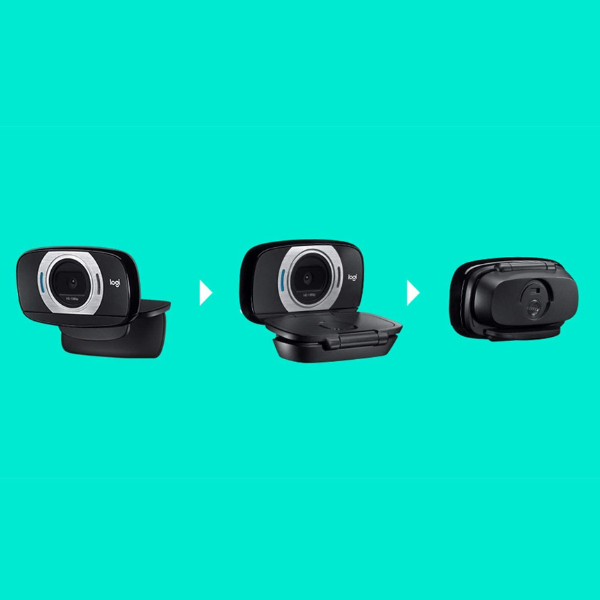 Logitech C615 Portable HD 720p WebCam - Black - DokanTech #