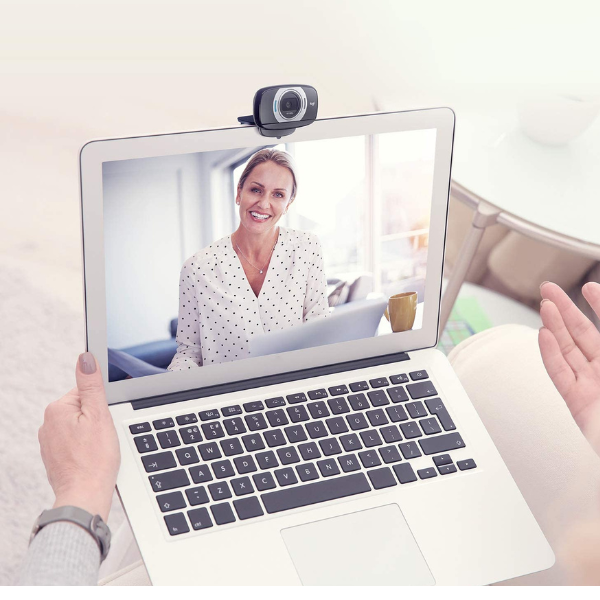 Logitech C615 Portable HD 720p WebCam - Black - DokanTech #