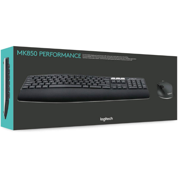 Logitech MK850 Multi-Device Wireless Keyboard and Mouse Combo - DokanTech #