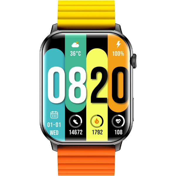 Kieslect Ks Smartwatch 1.78Inch HD AMOLED Screen Bluetooth Call Metal Body IP68 Waterproof Fashion Sport Men Women Smart Watch - DokanTech #