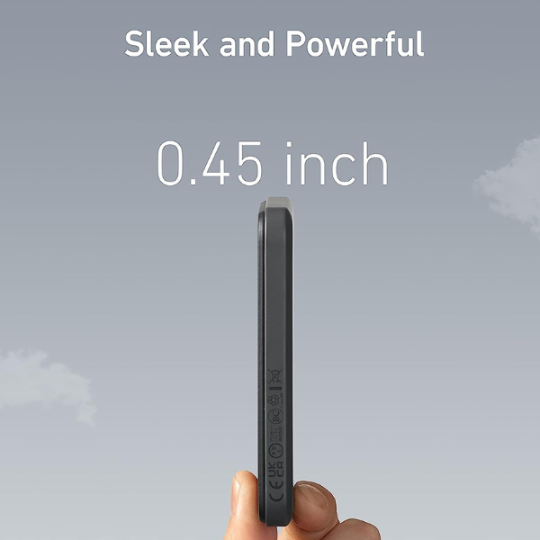 Anker 621 magnetic battery MagGo, 5000mah magnetic wireless portable charger with usb-c cable - DokanTech #