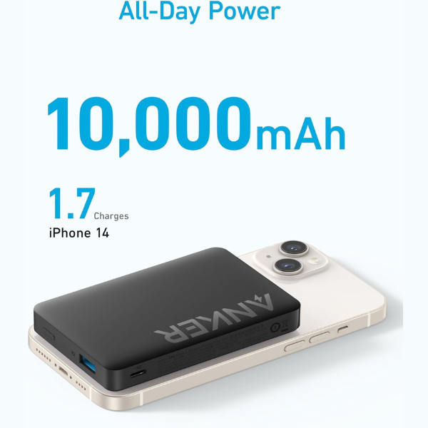 Anker 334 MagGo Battery (PowerCore 10K) - DokanTech #