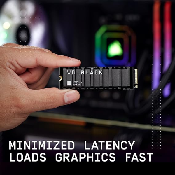 DokanTech_WD Black SN850 2TB NVMe SSD With Heatsink 7300/6600 MB/s - PC/PS5