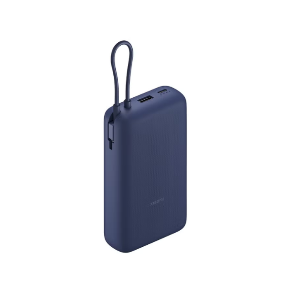 Xiaomi 33W Power Bank 20000mAh (Integrated Cable) – Fast Charging, Travel-Friendly-dokantech
