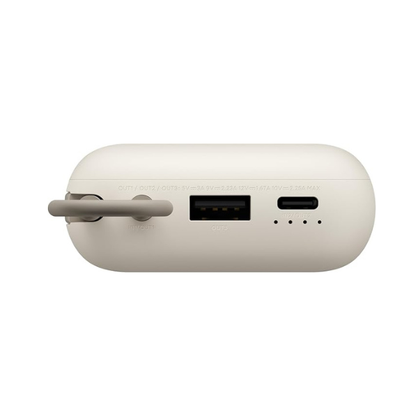 Xiaomi 33W Power Bank 20000mAh (Integrated Cable) – Fast Charging, Travel-Friendly-dokantech