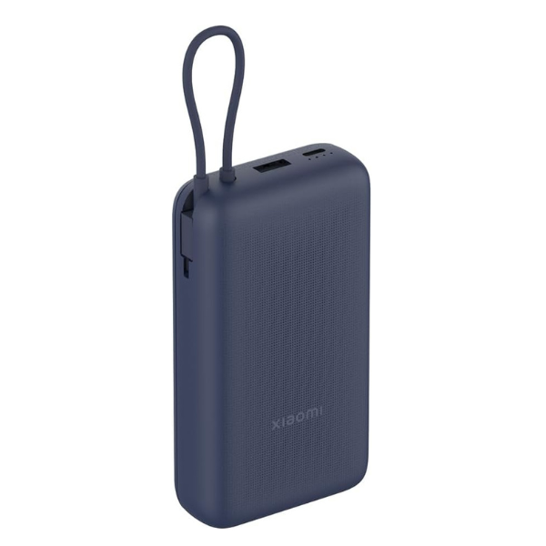 Xiaomi 33W Power Bank 20000mAh (Integrated Cable) – Fast Charging, Travel-Friendly-dokantech
