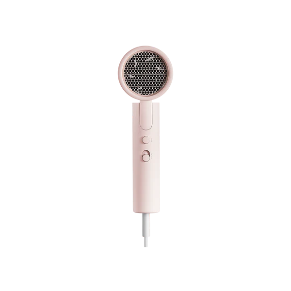 XiaomiCompactHairDryerH101_LightweightIonicHairDryerPinkFrontView-DokkanTech