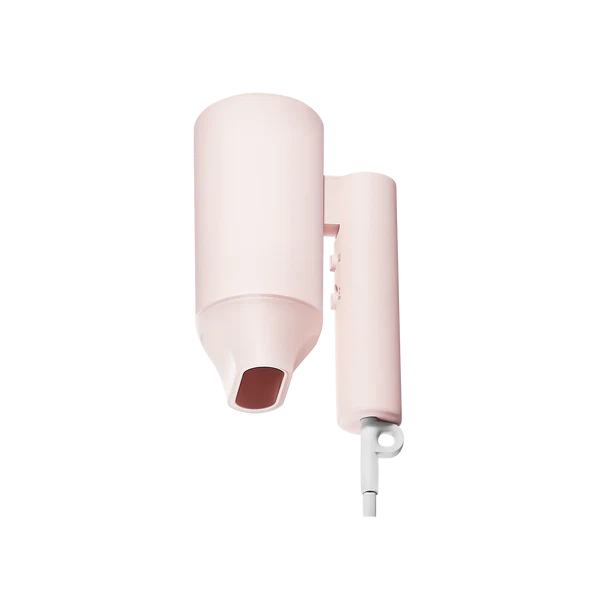 XiaomiCompactHairDryerH101_LightweightIonicHairDryerPinkFullView-DokkanTech