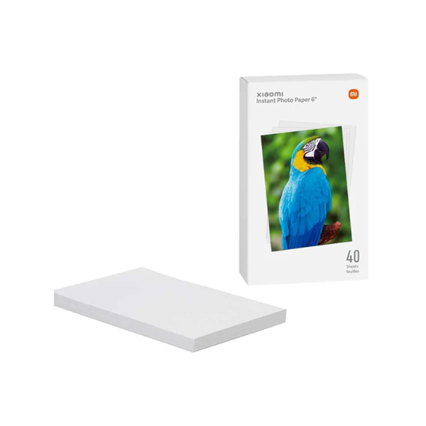 Xiaomi Instant Photo Paper 6 inches– High-Quality (40 Sheets)-dokantech#