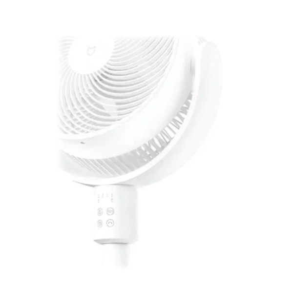 XiaomiMijiaCirculationStandFanBPLDS08DM18W-White-LeftView-DokkanTech
