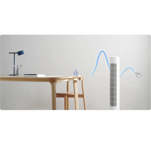 Xiaomi Smart Tower Fan 2 - top control panel and touch buttons